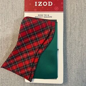 Men’s Bow Tie and Pocket Square Set